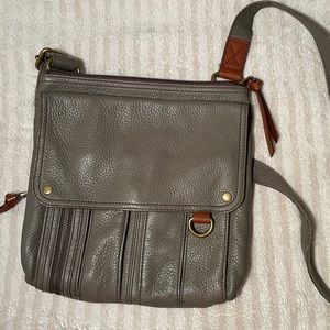 Gently Used Fossil Leather Crossbody Bag